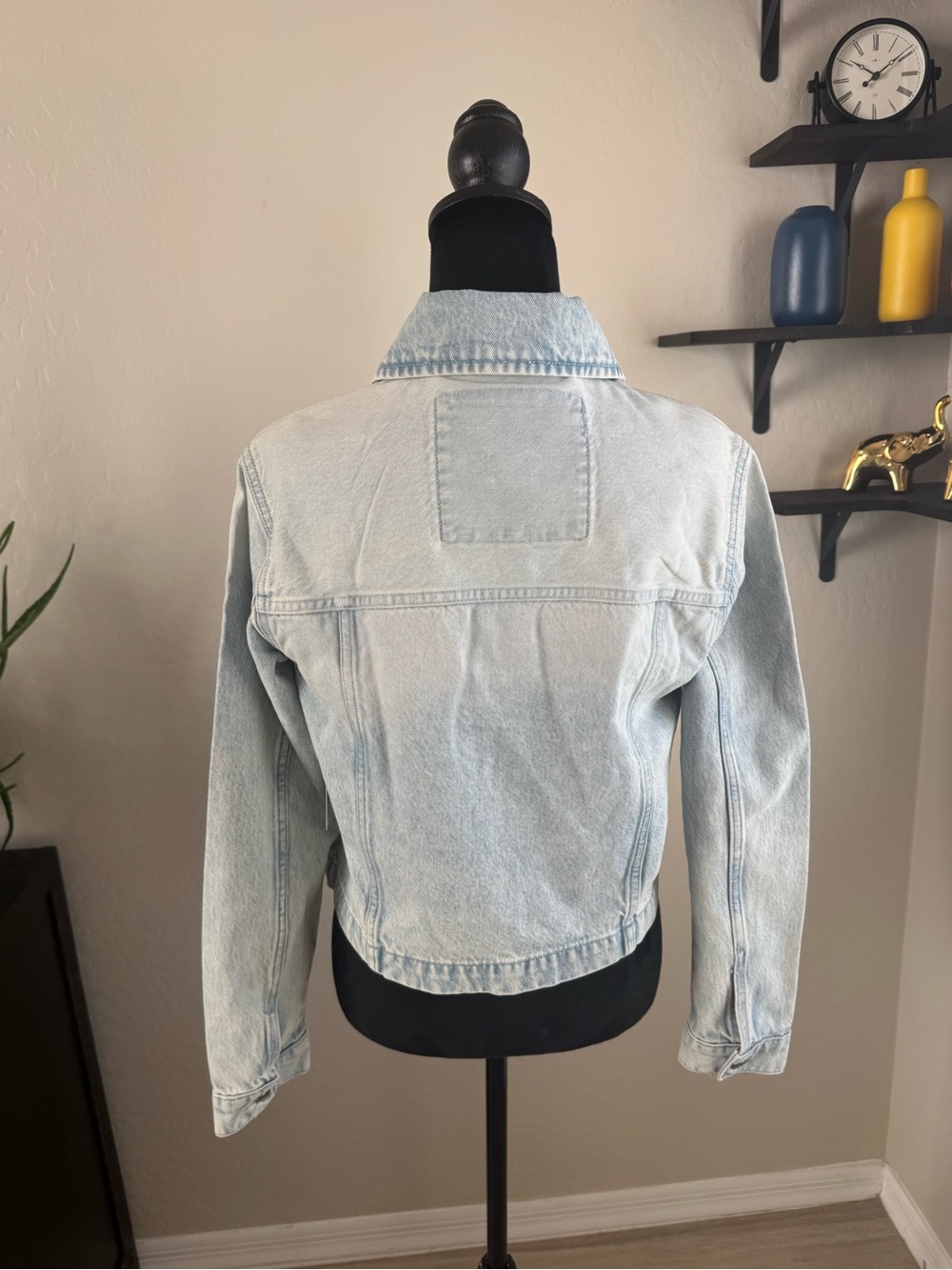 Michael Kors Light Blue Denim Jacket - Picture 5 of 9